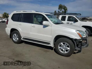 2004 Lexus GX 470 with VIN JTJBT20X340067025, listed as a Copart auction lot 74555384 with 95,321 mi miles and Salvage Title. Bid and sale history available at carsss.com. Image 4.
