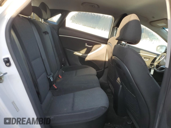 2017 Hyundai Elantra GT with VIN KMHD35LH1HU368999, listed as a Copart auction lot 72792634 with 0 mi miles and Salvage Title. Bid and sale history available at carsss.com. Image 10.
