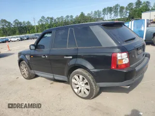 2007 Land Rover Range Rover Sport SC with VIN SALSH234X7A990275, listed as a Copart auction lot 55015325 with 118,427 mi miles and Salvage title. Bid and sale history available at DreamBid. Image 2.