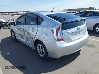 2015 Toyota Prius Four with VIN JTDKN3DU2F1899374, listed as a IAAI auction lot 42147786 with 136,787 mi miles and . Bid and sale history available at DreamBid. Image 3.