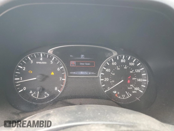 2017 Nissan Pathfinder Platinum with VIN 5N1DR2MN3HC612739, listed as a Copart auction lot 43795605 with 147,239 mi miles and Salvage Title. Bid and sale history available at carsss.com. Image 9.
