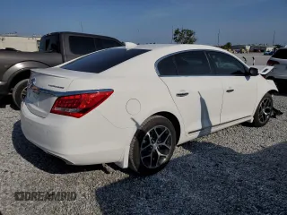 2016 Buick LaCrosse Sport Touring with VIN 1G4G45G3XGF172622, listed as a Copart auction lot 57595255 with 63,893 mi miles and Salvage title. Bid and sale history available at DreamBid. Image 3.