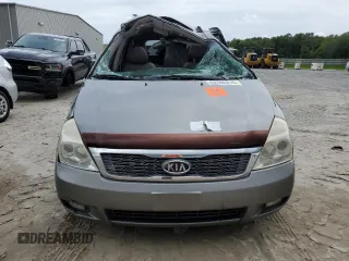 2012 Kia Sedona EX with VIN KNDMH4C71C6427585, listed as a Copart auction lot 62286314 with 0 mi miles and Salvage Title. Bid and sale history available at carsss.com. Image 5.
