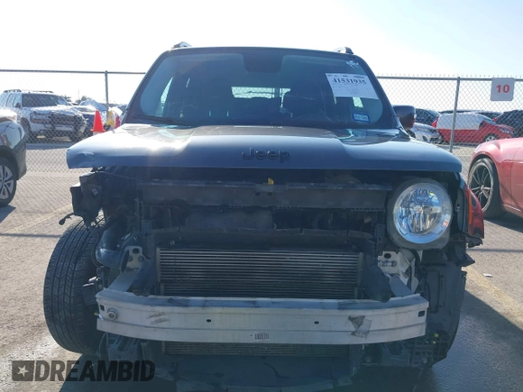 2017 Jeep Renegade Latitude with VIN ZACCJABB6HPG45899, listed as a IAAI auction lot 41531935 with 110,533 mi miles. Bid and sale history available at carsss.com. Image 6.
