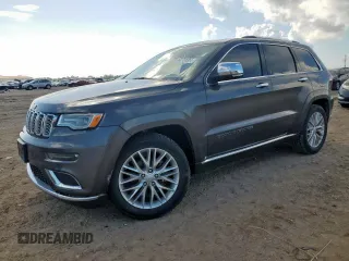2018 Jeep Grand Cherokee Summit with VIN 1C4RJEJG1JC168730, listed as a Copart auction lot 62705365 with 90,981 mi miles and Clean title. Bid and sale history available at DreamBid. Image 1.