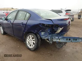 2012 Mazda 3 i Touring with VIN JM1BL1V79C1586725, listed as a IAAI auction lot 41711117 with 90,309 mi miles. Bid and sale history available at carsss.com. Image 3.
