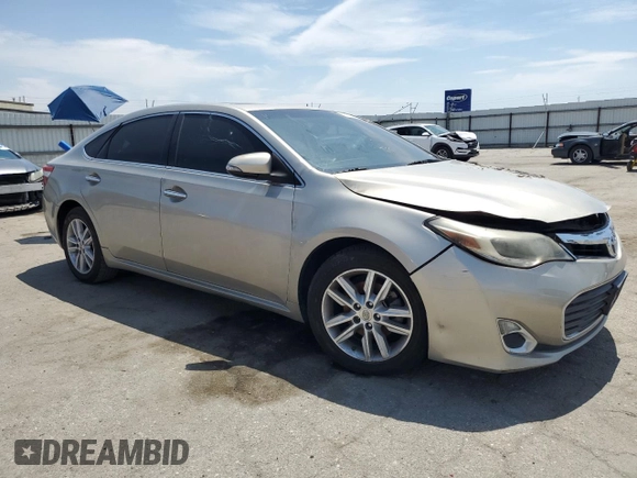 2013 Toyota Avalon XLE with VIN 4T1BK1EB3DU023558, listed as a Copart auction lot 55173005 with Not Provided miles and Clean Title. Bid and sale history available at DreamBid. Image 4.