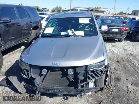 2018 Jeep Grand Cherokee Limited with VIN 1C4RJFBG4JC249418, listed as a IAAI auction lot 41621022 with 83,720 mi miles and . Bid and sale history available at DreamBid. Image 13.