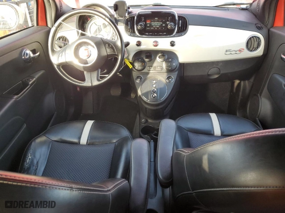2016 FIAT 500e with VIN 3C3CFFGE3GT180351, listed as a Copart auction lot 75335724 with 41,569 mi miles and Clean Title. Bid and sale history available at carsss.com. Image 8.