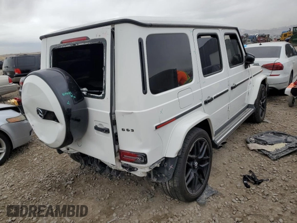2019 Mercedes-Benz G 63 AMG z VIN WDCYC7HJ3KX300409, wystawiony jako Copart lot #68525532 z przebiegiem 46 976 mil mil oraz . Historia ofert i sprzedaży dostępna na DreamBid. Obrazek 3.