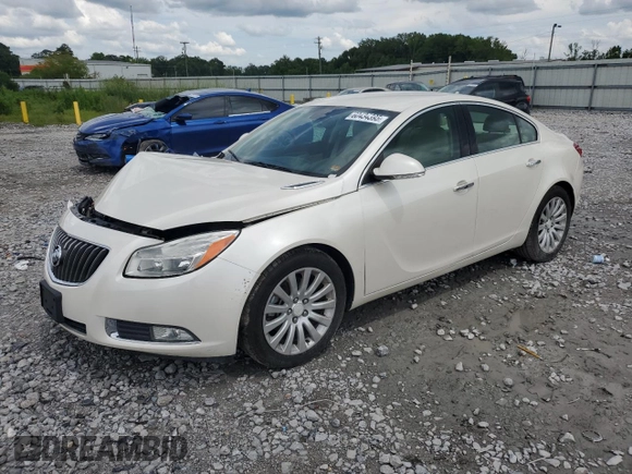 2013 Buick Regal Turbo Premium 1 with VIN 2G4GS5EVXD9223471, listed as a Copart auction lot 60434395 with 71,064 mi miles and Salvage title. Bid and sale history available at DreamBid. Image 1.