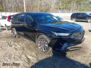 2023 Acura MDX w/A-Spec Package with VIN 5J8YE1H09PL008056, listed as a IAAI auction lot 41856240 with 52,891 mi miles. Bid and sale history available at carsss.com. Image 1.