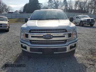 2020 Ford F-150 XL with VIN 1FTEW1C50LFB17628, listed as a Copart auction lot 43957755 with 100,119 mi miles and Salvage Title. Bid and sale history available at carsss.com. Image 5.