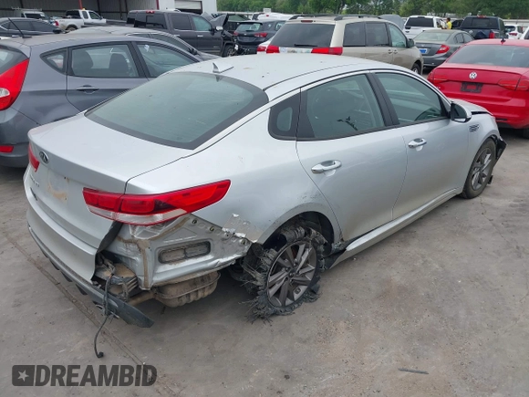 2020 Kia Optima LX with VIN 5XXGT4L34LG388596, listed as a IAAI auction lot 41899442 with 95,792 mi miles. Bid and sale history available at carsss.com. Image 4.