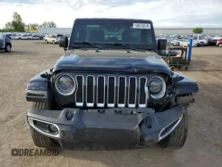 2023 Jeep Wrangler Sahara z VIN 1C4HJXEG7PW520699, wystawiony jako Copart lot #58273215 z przebiegiem 37 343 mil mil oraz Czysty tytuł • Clean title. Historia ofert i sprzedaży dostępna na DreamBid. Obrazek 5.