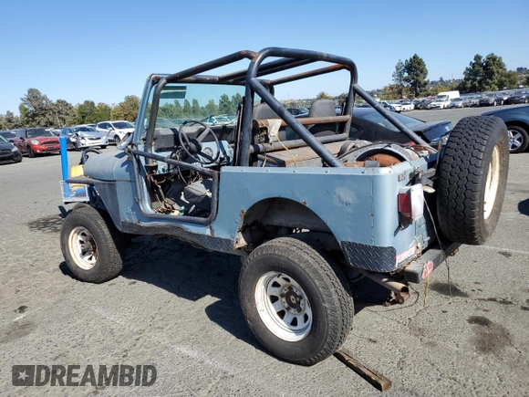 1985 Jeep CJ z VIN 1JCCF87E7FT035118, wystawiony jako Copart lot #70082064 z przebiegiem Nie podano mil oraz Tytuł czysty. Historia ofert i sprzedaży dostępna na DreamBid. Obrazek 2.