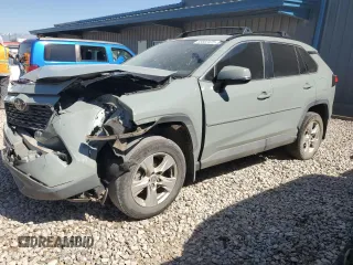 2021 Toyota RAV4 XLE with VIN 2T3W1RFV4MW134798, listed as a Copart auction lot 58802435 with 74,495 mi miles and Salvage title. Bid and sale history available at DreamBid. Image 1.