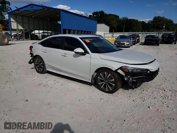 2024 Honda Civic Sedan EX with VIN 2HGFE1F73RH337701, listed as a Copart auction lot 72907524 with 3,180 mi miles and Salvage Title. Bid and sale history available at carsss.com. Image 10.