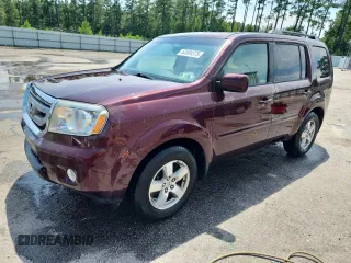 2009 Honda Pilot EX-L with VIN 5FNYF48529B021603, listed as a Copart auction lot 63584375 with 176,532 mi miles and Salvage title. Bid and sale history available at DreamBid. Image 1.