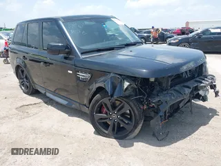 2013 Land Rover Range Rover Sport SC with VIN SALSH2E48DA783604, listed as a IAAI auction lot 42532055 with 127,521 mi miles and . Bid and sale history available at DreamBid. Image 1.