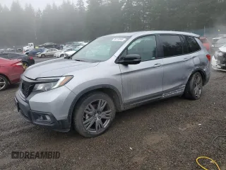 2021 Honda Passport EX-L z VIN 5FNYF8H53MB040564, wystawiony jako Copart lot #89113595 z przebiegiem 57 438 mil mil oraz Szkoda całkowita • Salvage title. Historia ofert i sprzedaży dostępna na DreamBid. Obrazek 1.