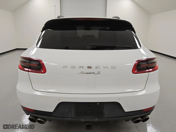 2015 Porsche Macan S with VIN WP1AB2A54FLB51742, listed as a Copart auction lot 50007915 with 79,517 mi miles and Clean Title. Bid and sale history available at carsss.com. Image 6.