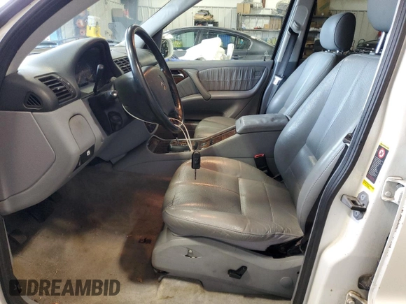 2003 Mercedes-Benz M-Class with VIN 4JGAB75E43A372186, listed as a Copart auction lot 84168224 with 224,588 mi miles and Salvage Title. Bid and sale history available at carsss.com. Image 7.