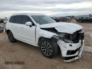 2021 Volvo XC90 Momentum with VIN YV4A221K4M1712065, listed as a Copart auction lot 63684504 with 72,537 mi miles and Salvage Title. Bid and sale history available at carsss.com. Image 4.