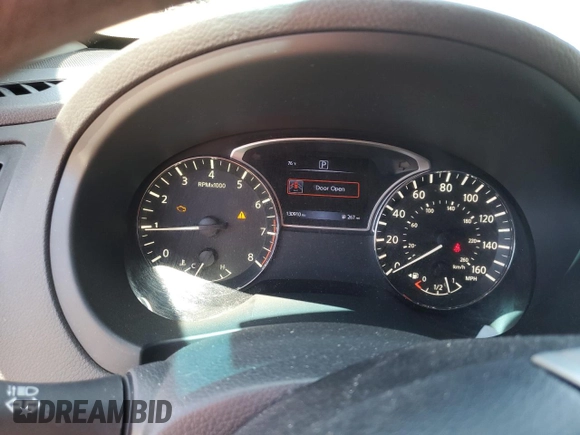 2017 Nissan Altima SV with VIN 1N4AL3AP4HC262306, listed as a Copart auction lot 54216375 with 130,910 mi miles and Salvage Title. Bid and sale history available at carsss.com. Image 9.