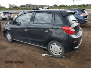 2017 Mitsubishi Mirage ES with VIN ML32A3HJ0HH009317, listed as a Copart auction lot 58759835 with 79,234 mi miles and Non repairable. Bid and sale history available at DreamBid. Image 2.