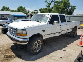 1996 Ford F-350 с VIN 1FTJW36F1TEA89648, выставлен на аукционе Copart как лот 56982835 с пробегом 296 644 миль миль и Списание • Salvage title. История ставок и продаж доступна на DreamBid. Изображение 1.