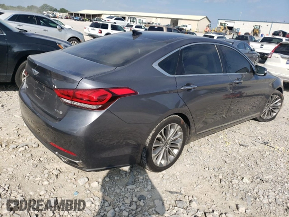 2015 Hyundai Genesis 3.8L with VIN KMHGN4JEXFU063802, listed as a Copart auction lot 68367874 with 103,495 mi miles and Salvage Title. Bid and sale history available at carsss.com. Image 3.