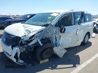 2014 Nissan Quest S with VIN JN8AE2KP6E9106763, listed as a IAAI auction lot 41844397 with 71,342 mi miles and . Bid and sale history available at DreamBid. Image 2.