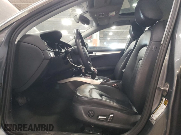 2014 Audi A4 Premium Plus with VIN WAUFFAFLXEN037077, listed as a Copart auction lot 51582465 with 104,475 mi miles and Salvage Title. Bid and sale history available at carsss.com. Image 7.