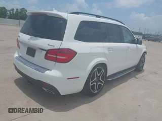 2018 Mercedes-Benz GLS 550 with VIN 4JGDF7DE3JB065134, listed as a IAAI auction lot 42507274 with 63,988 mi miles and . Bid and sale history available at DreamBid. Image 4.
