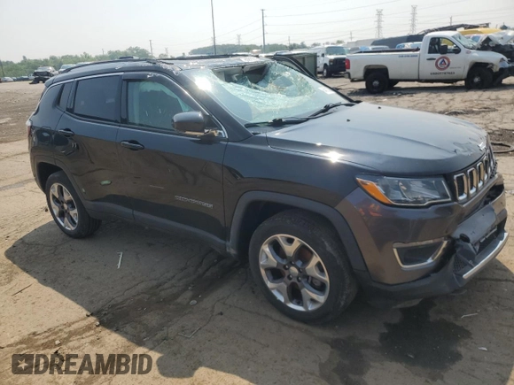 2019 Jeep Compass Limited z VIN 3C4NJDCB0KT647592, wystawiony jako Copart lot #64810305 z przebiegiem 68 518 mil mil oraz Czysty tytuł • Clean title. Historia ofert i sprzedaży dostępna na DreamBid. Obrazek 4.