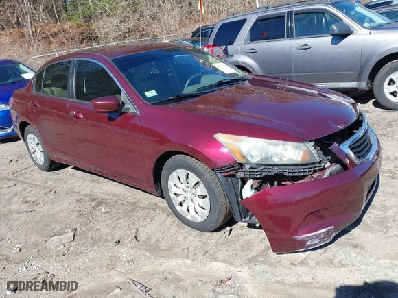 2009 Honda Accord Sdn LX with VIN 1HGCP26369A025208, listed as a IAAI auction lot 41753311 with 141,680 mi miles. Bid and sale history available at carsss.com. Image 1.