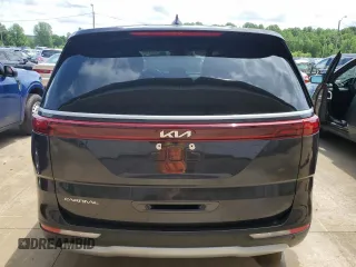 2024 Kia Carnival LX with VIN KNDNB4H34R6348089, listed as a Copart auction lot 57457544 with 12,442 mi miles and Non Repairable. Bid and sale history available at carsss.com. Image 6.