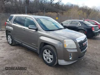 2010 GMC Terrain SLE-1 with VIN 2CTALBEW1A6276320, listed as a IAAI auction lot 41978199 with 112,078 mi miles. Bid and sale history available at carsss.com. Image 1.