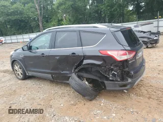 2015 Ford Escape Titanium with VIN 1FMCU0J96FUC00683, listed as a Copart auction lot 58345105 with 61,031 mi miles and Salvage title. Bid and sale history available at DreamBid. Image 2.
