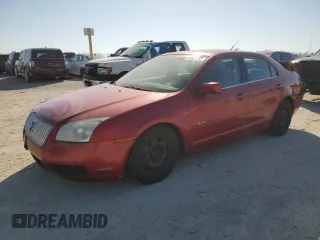 2007 Mercury Milan with VIN 3MEHM07Z07R641086, listed as a Copart auction lot 48499455 with 197,586 mi miles and Salvage Title. Bid and sale history available at carsss.com. Image 1.