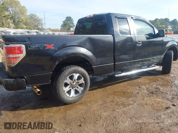 2013 Ford F-150 XL with VIN 1FTFX1CF5DFE02000, listed as a IAAI auction lot 41864702 with 185,992 mi miles. Bid and sale history available at carsss.com. Image 4.
