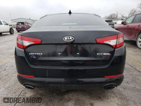 2012 Kia Optima EX with VIN 5XXGN4A65CG038188, listed as a Copart auction lot 42710865 with 180,346 mi miles and Salvage Title. Bid and sale history available at carsss.com. Image 6.