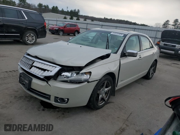 2008 Lincoln MKZ z VIN 3LNHM28T08R621554, wystawiony jako Copart lot #54532325 z przebiegiem 170 711 mil mil oraz Szkoda całkowita • Salvage title. Historia ofert i sprzedaży dostępna na DreamBid. Obrazek 1.