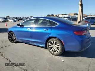 2016 Chrysler 200 Limited with VIN 1C3CCCAB5GN112574, listed as a Copart auction lot 82150604 with 134,706 mi miles and Salvage Title. Bid and sale history available at carsss.com. Image 2.