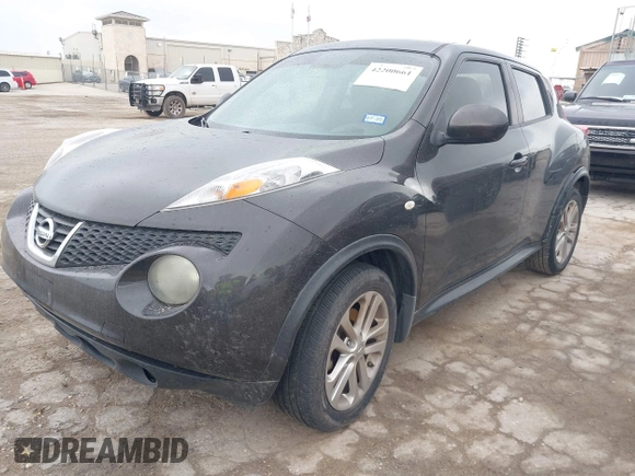 2013 Nissan Juke SV with VIN JN8AF5MR4DT202647, listed as a IAAI auction lot 42200661 with 145,152 mi miles. Bid and sale history available at carsss.com. Image 2.