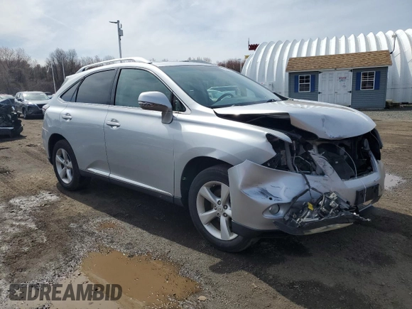 2012 Lexus RX 350 with VIN 2T2BK1BA7CC137943, listed as a Copart auction lot 52032195 with 120,511 mi miles and Salvage Title. Bid and sale history available at DreamBid. Image 4.