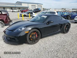 2019 Porsche Cayman S with VIN WP0AB2A89KS278644, listed as a Copart auction lot 79137884 with 9,224 mi miles and Salvage Title. Bid and sale history available at DreamBid. Image 1.