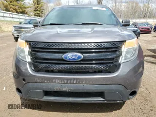 2015 Ford Utility Police Interceptor with VIN 1FM5K8AR9FGB61356, listed as a Copart auction lot 53762895 with 163,215 mi miles and Clean Title. Bid and sale history available at carsss.com. Image 5.