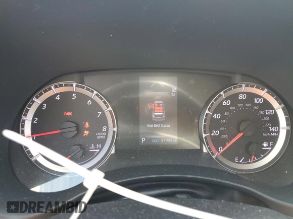 2021 Toyota Highlander L with VIN 5TDZZRAH8MS515126, listed as a Copart auction lot 52417775 with 37,945 mi miles and Salvage title. Bid and sale history available at DreamBid. Image 9.
